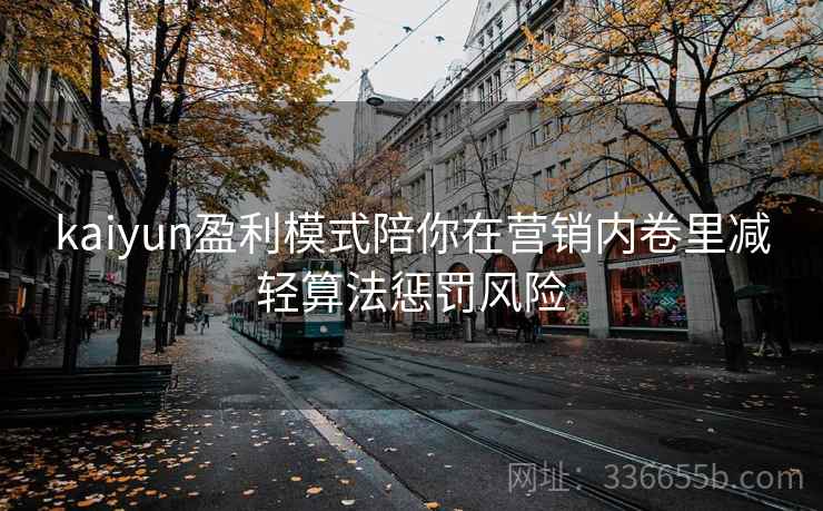 kaiyun盈利模式陪你在营销内卷里减轻算法惩罚风险